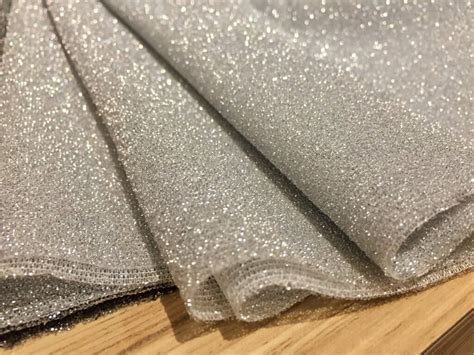 sparkle metallic silver fabric|metallic fabric for sale.